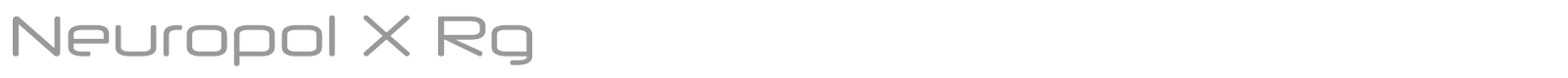 Neuropol X font preview